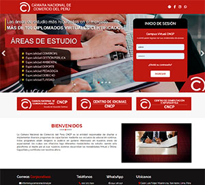 Cámara nacional de comercio del Perú - Aula virtual